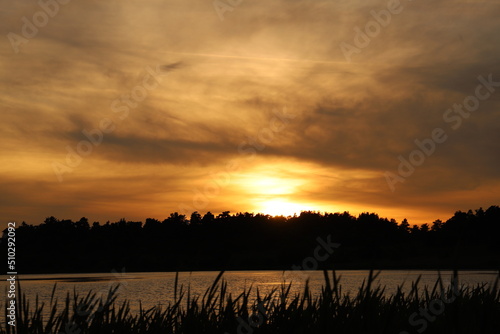 Coucher de soleil Cantal