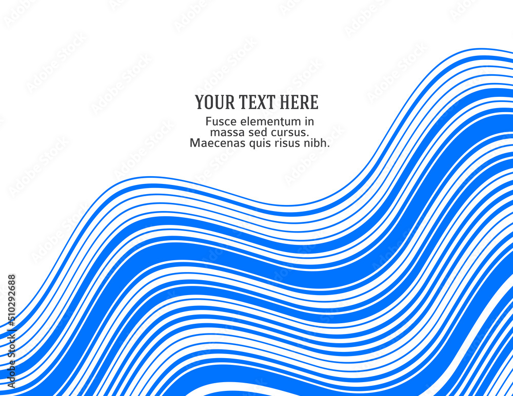 Abstract wave vector background. Stylized flowing water of waterfall or sea wave. Graphic line art. EPS10 vector for theme poster, business card, banner, spa invitation, package design. Abstract wave vector background. Stylized flowing water of waterfall or sea wave. Graphic line art. EPS10 vector for theme poster, business card, banner, spa invitation, package design.