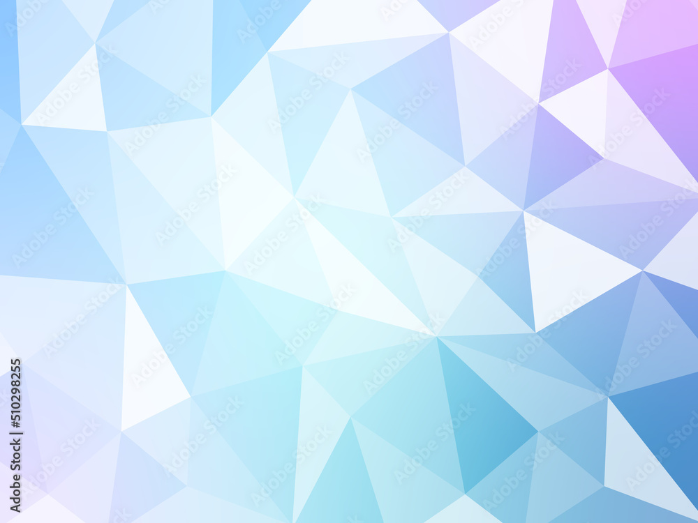 ポリゴン 背景 テクスチャ 三角 抽象的　クール　冷
