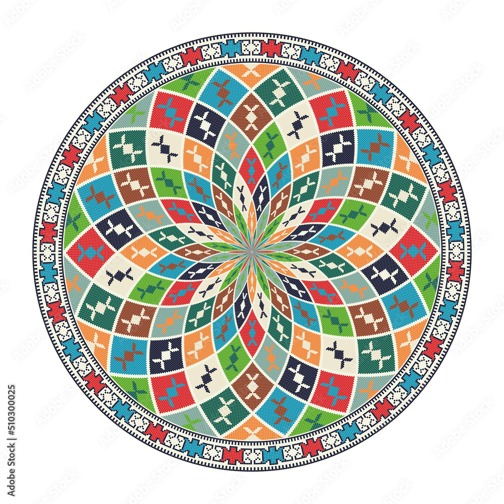 Georgian embroidery symbol 6 Georgian embroidery symbol 6