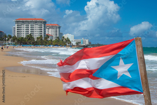 Puerto Rico Flag photo