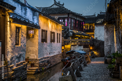 Photography Chinese old town in Zhouzhuang Jiangsu