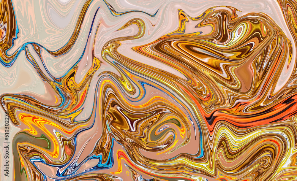 Trendy abstract colorful liquid background. Trendy abstract colorful liquid background.