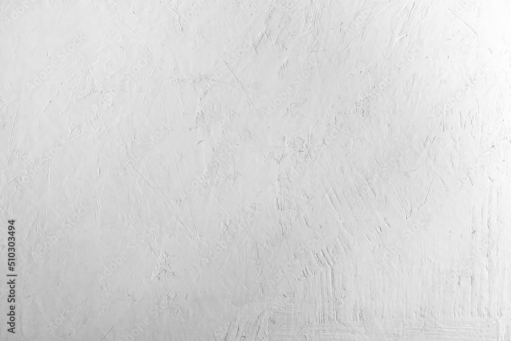 White background or texture — plastered wall