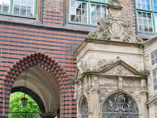 Rathaus, Hansestadt Lübeck, Lübeck, Schleswig-Holstein.