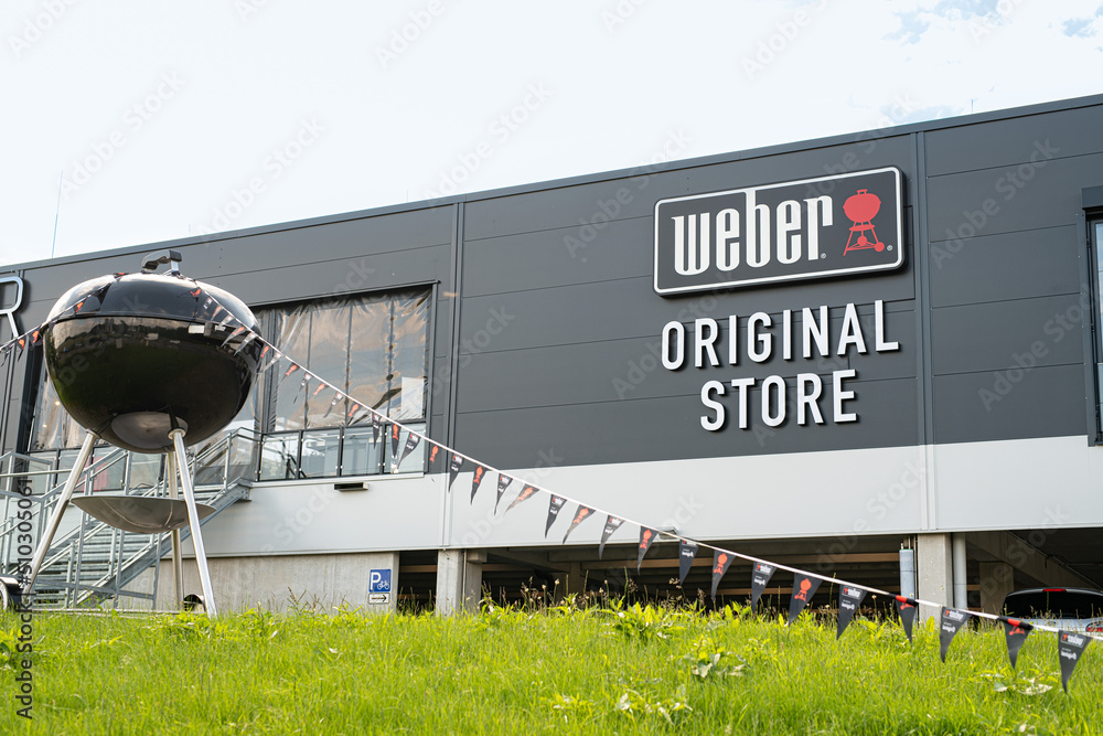 Weber Original Store Remscheid Lennep Grillardor Grill Shop Stock Photo |  Adobe Stock