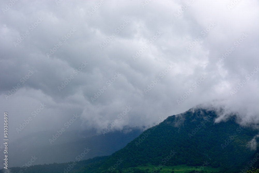 Thunderstorm at the Kodori gorge