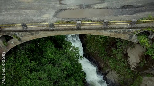 Puente historico Alfonso Lopez Michelsen, Consaca Nariño Colombia photo