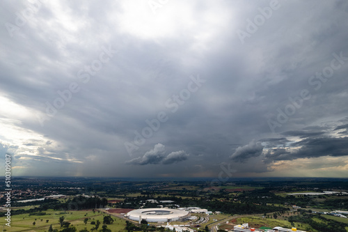 Campinas, Sao Paulo, Brazil - June 10, 2022. Sirius Particle Accelerator. The new Brazilian synchrotron light source.