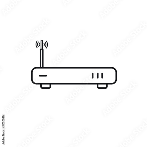 modem icon design template illustration
