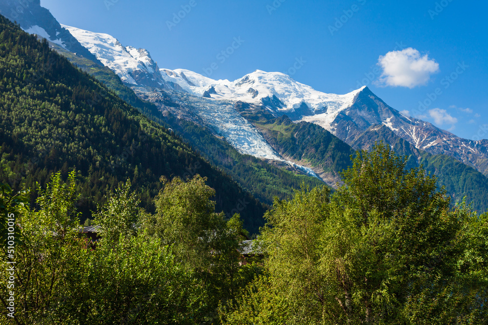 Mont Blanc highest mountain, Europe