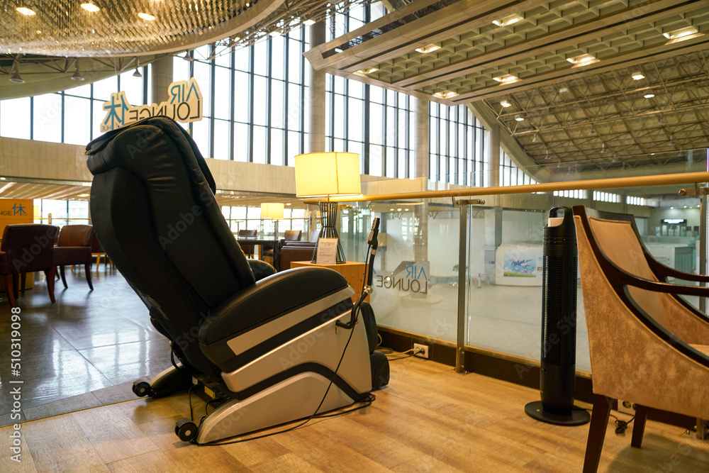 SEOUL, SOUTH KOREA CIRCA MAY, 2017 a lounge at Gimpo Airport