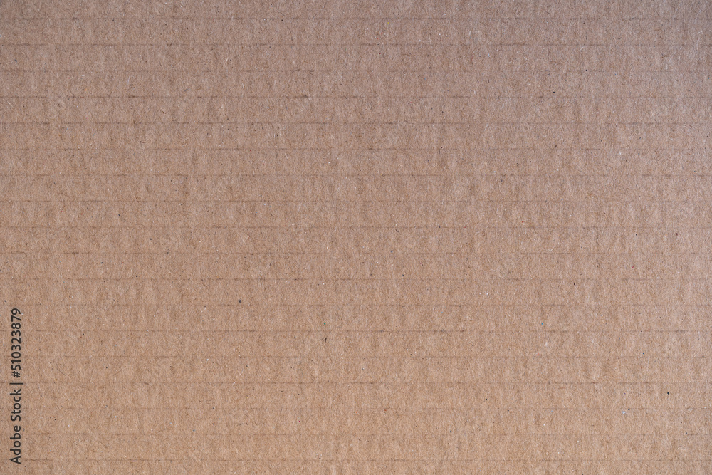 Fototapeta premium Plain Cardboard Texture Closeup Material