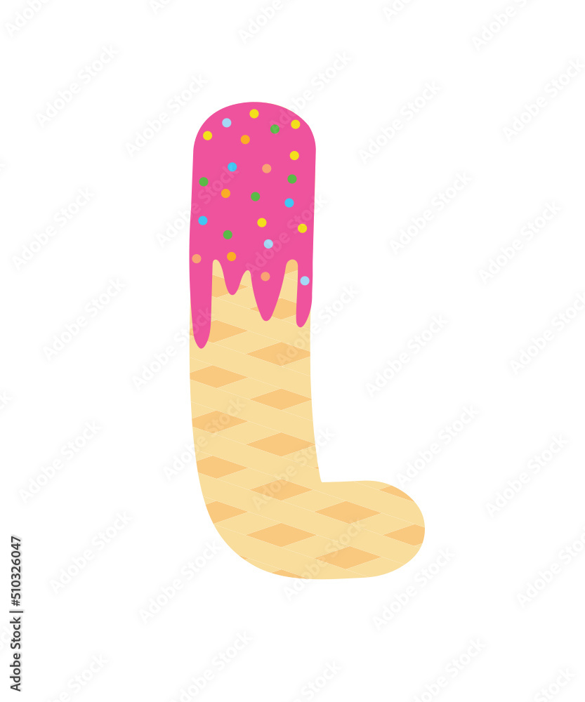 ice cream alphabet svg, summer alphabet letters font ice cream svg, Ice