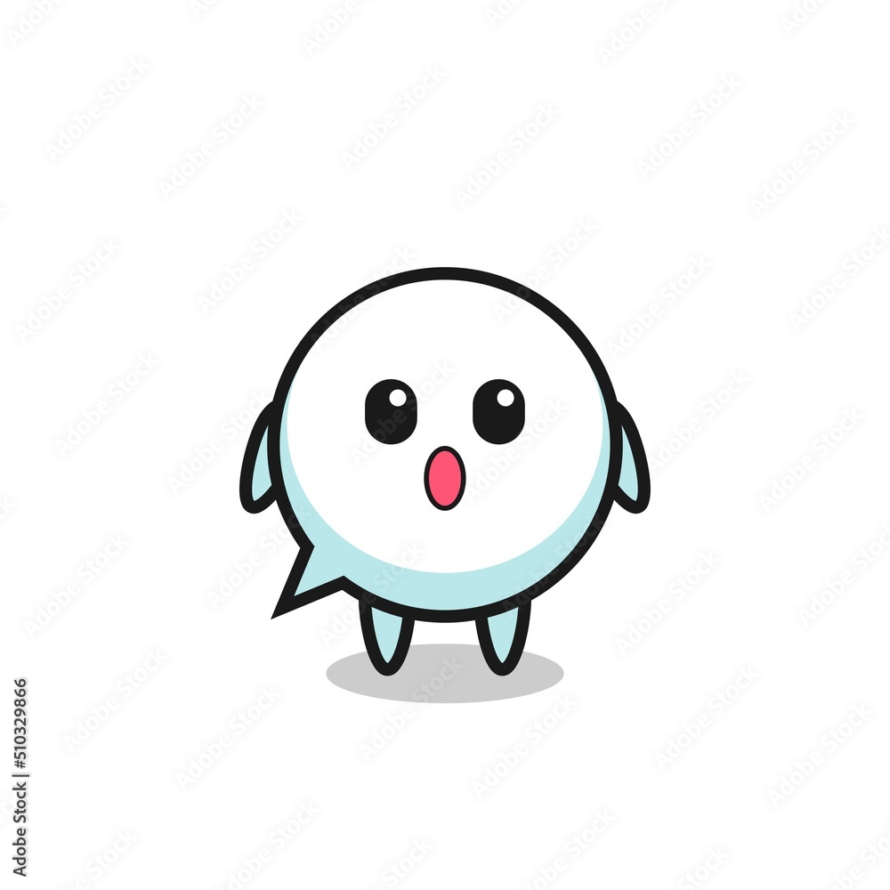 the amazed expression of the speech bubble cartoon the amazed expression of the speech bubble cartoon