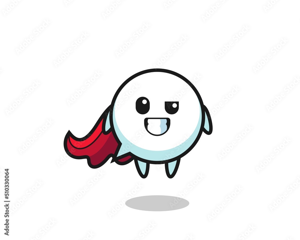 the cute speech bubble character as a flying superhero the cute speech bubble character as a flying superhero