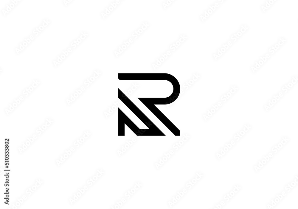 Letter RP logo design vector Letter RP logo design vector