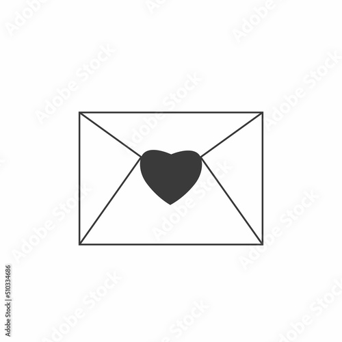 envelope icon logo vector