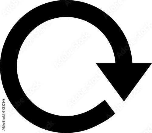 refresh icon. sign design vector illustration on white background..eps