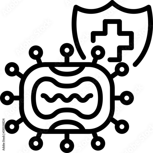 protection outline icon