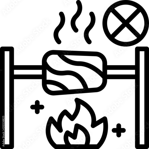 bushmeat outline icon