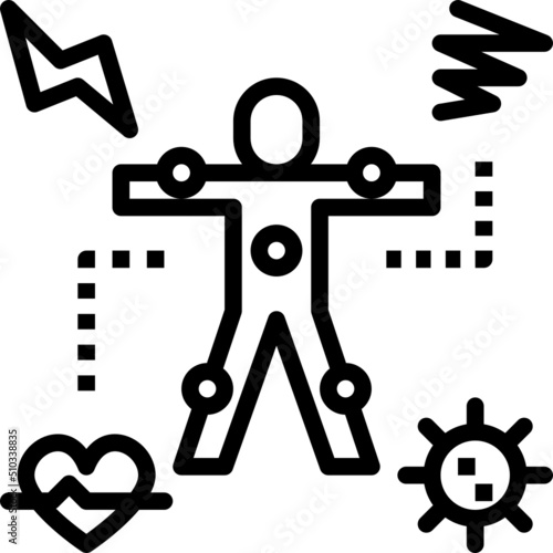 symptoms outline icon