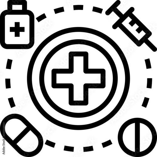 treatment outline icon