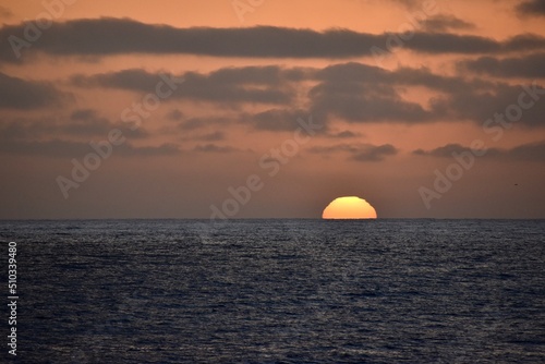 sunset on the sea © Erin