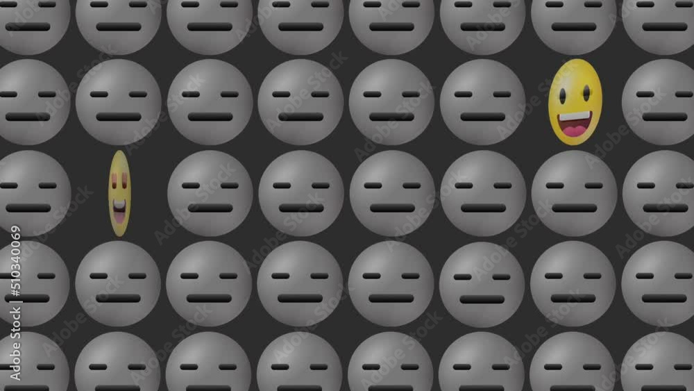 bright expression in the bunch of bland expression animation video bright expression in the bunch of bland expression animation video