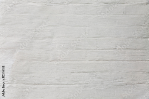 White brick wall. Background. Space for text.
