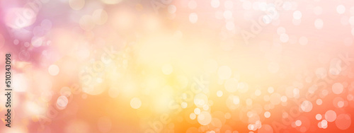 abstract bokeh background Orange and pink