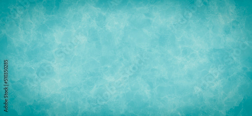 Abstract teal color with brush watercolor background