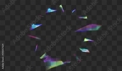 Hologram Refraction Vector Transparent photo