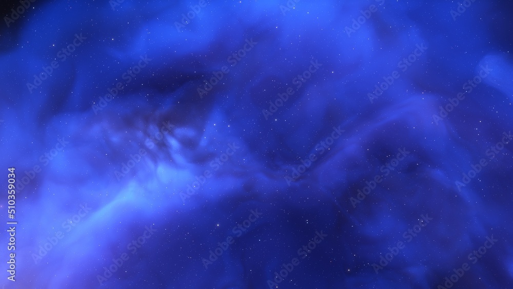 Fototapeta premium Universe filled with stars, nebula and galaxy 