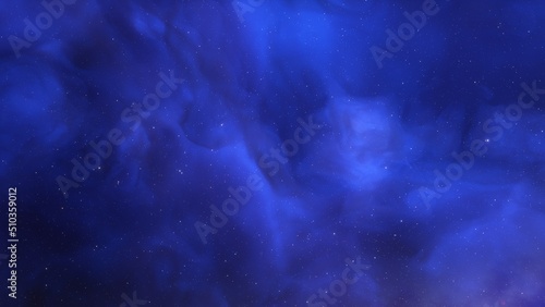 Universe filled with stars  nebula and galaxy 