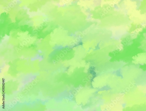 緑のアブストラクト 水彩背景 壁紙