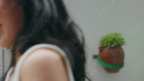 happy shopping girlfriends on the street