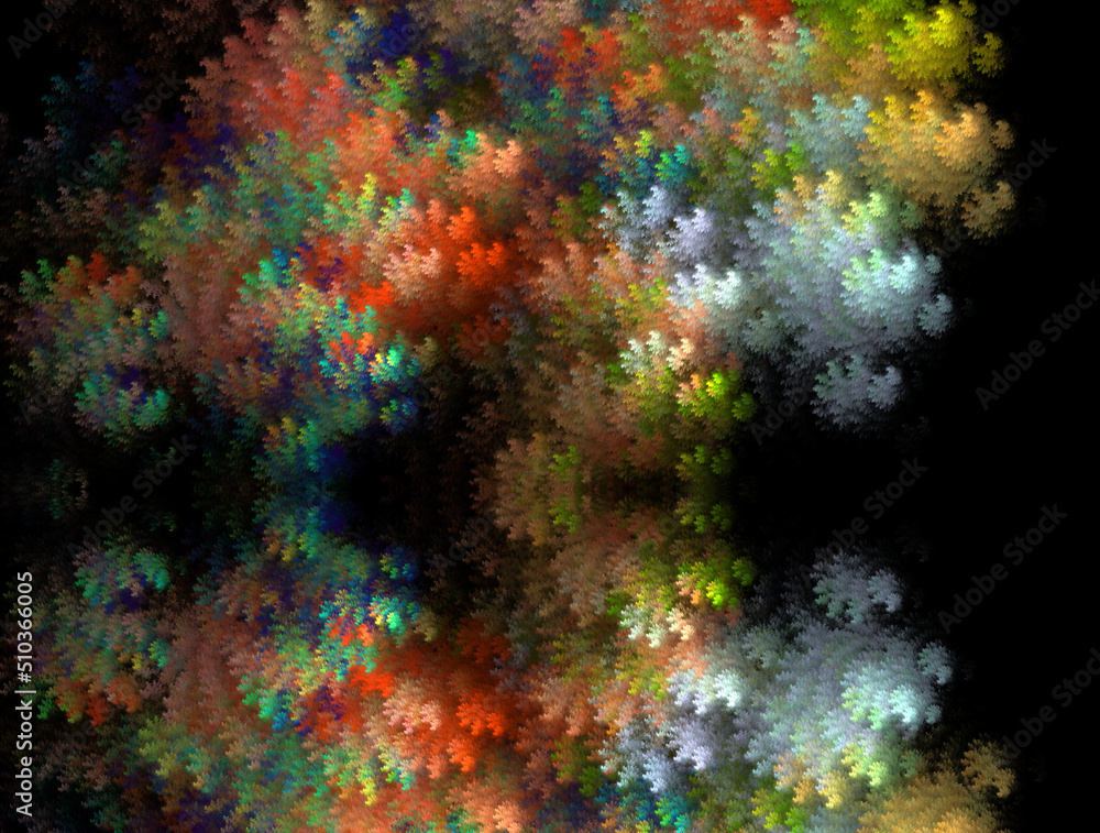 Obraz premium Imaginatory fractal abstract background Image