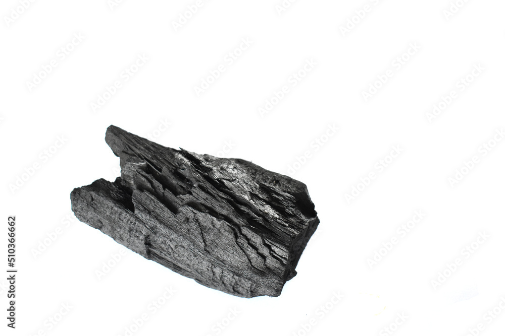 coal isolated on white background coal isolated on white background