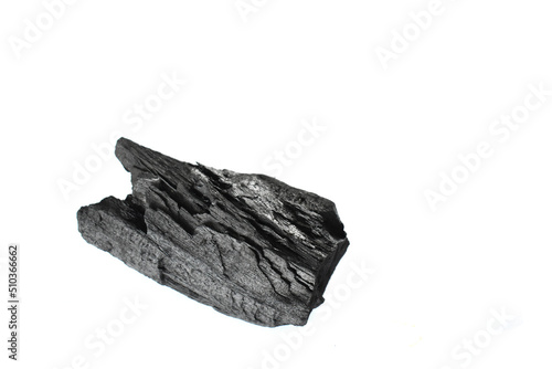 coal isolated on white background