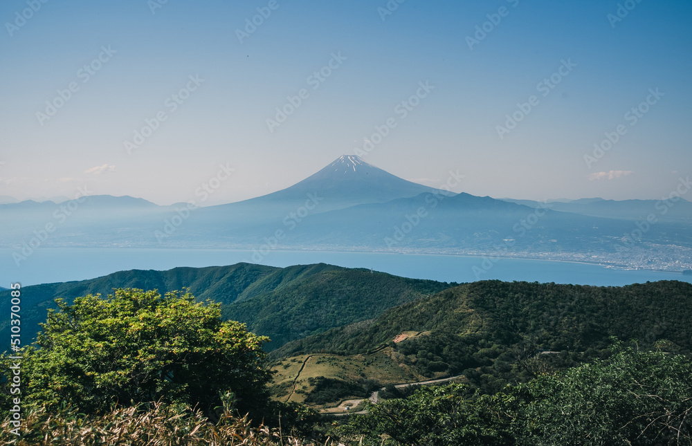 green meadow near Mount Fuji, Shizuoka Prefecture, Japan green meadow near Mount Fuji, Shizuoka Prefecture, Japan