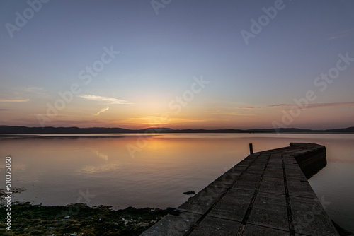 Fototapeta Naklejka Na Ścianę i Meble -  Sonnenaufgang über See