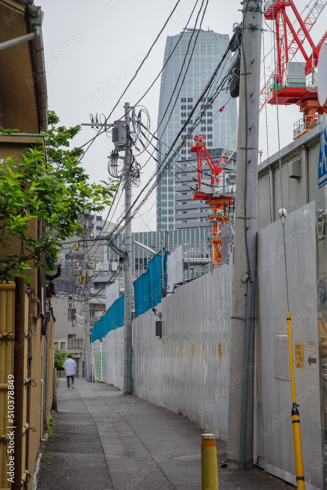 Obraz premium 東京六本木一丁目の街の風景