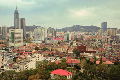 view of the city, Yantai, China