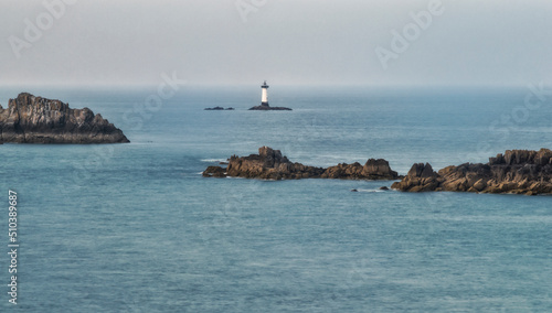 Paysage maritime breton à la pointe du Grouin