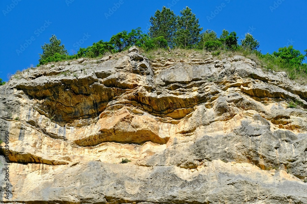 ROCHER VALLÈE DE LA ROANNE DRÔME FRANCE ROCHER VALLÈE DE LA ROANNE DRÔME FRANCE