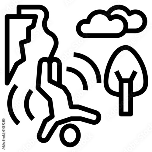 Bungy Jumping Icon