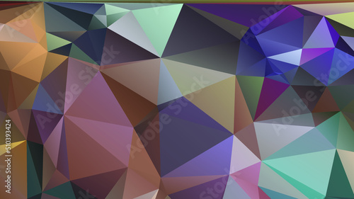 Abstract Color Polygon Background Design  Abstract Geometric Origami Style With Gradient