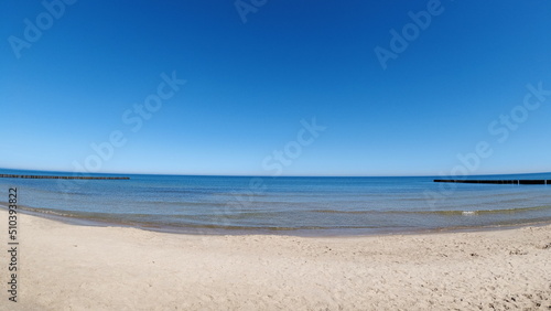 Ostsee - Polen - Strand - Sonnenuntergang - M  ven - Wasser