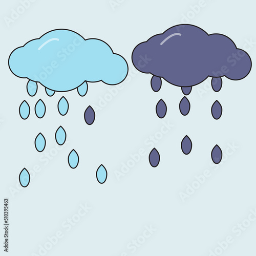 rain clouds and rain rainstorm cloudscape raindrops 